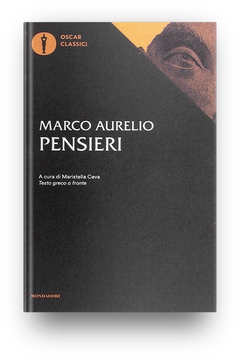 MEDITAZIONI di Marco Aurelio Rilegato in pelle fatto a mano Libro rilegato  in pelle premium -  Italia