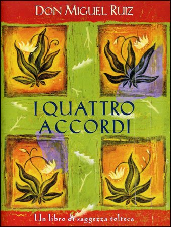 La copertina italiana de "I quattro accordi"