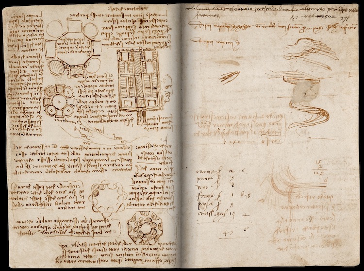 Il Commonplace Book di Leonardo Da Vinci: il Codex Arundel